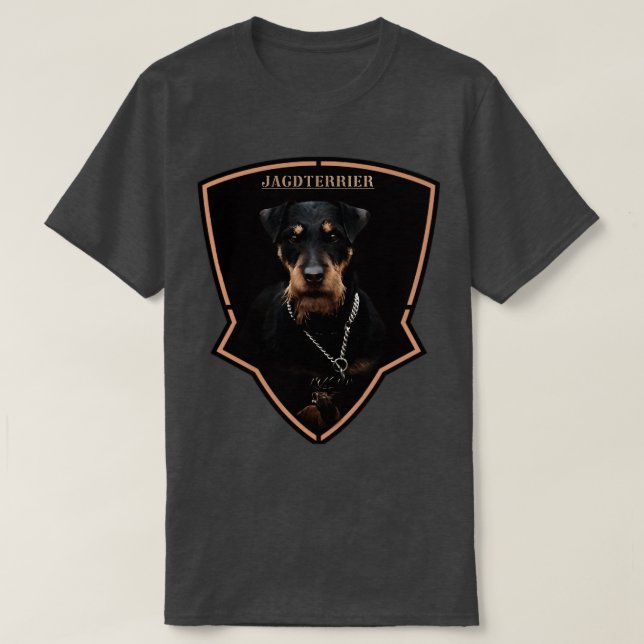 Tysk jakt Terrier 11 T Shirt (Design framsida)