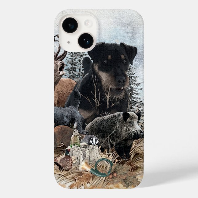 Tysk jakt Terrier, Jagdskräcker (Baksida)