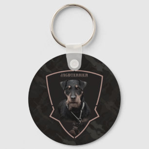 Tysk jaktterrier (Jagdskräcker) T-Shirt Truc Nyckelring