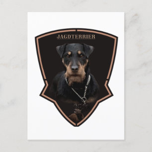 Tysk jaktterrier (Jagdskräcker) Vykort
