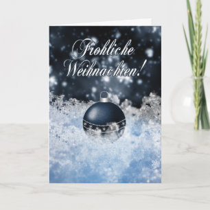 Tysk julkort - Gesegnete Weihnachten und Helgkort