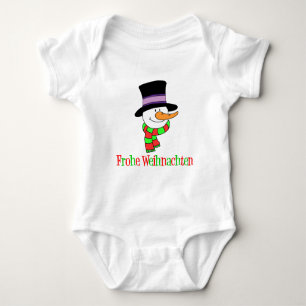 Tysk julsnöman t-shirt