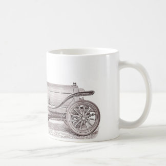Tysk klassikerbil Mercedes Camille Jenatzy Kaffemugg