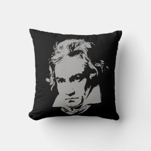 Tysk kompositör och pianist Beethoven Kudde