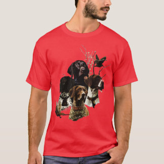 Tysk kortfristig pekare 7 t shirt