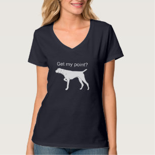 Tysk kortfristig pekare Rolig hund Älskare T Shirt