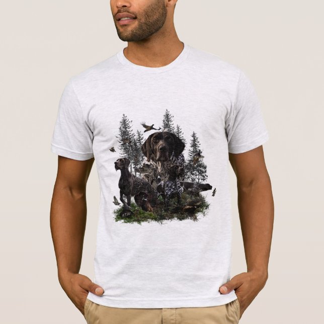 Tysk kortfristig pekare T-Shirt (Framsida)