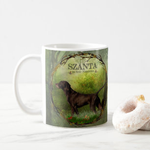 Tysk korthar,,SZANTA från Nemrods Kaffemugg