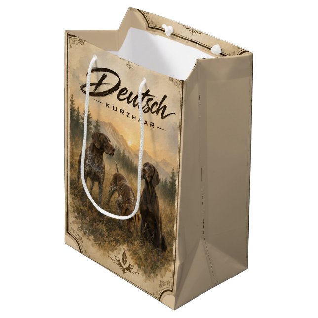 Tysk Korthårig Pointer - Jaktkollektion (Framsidan Vinklad)