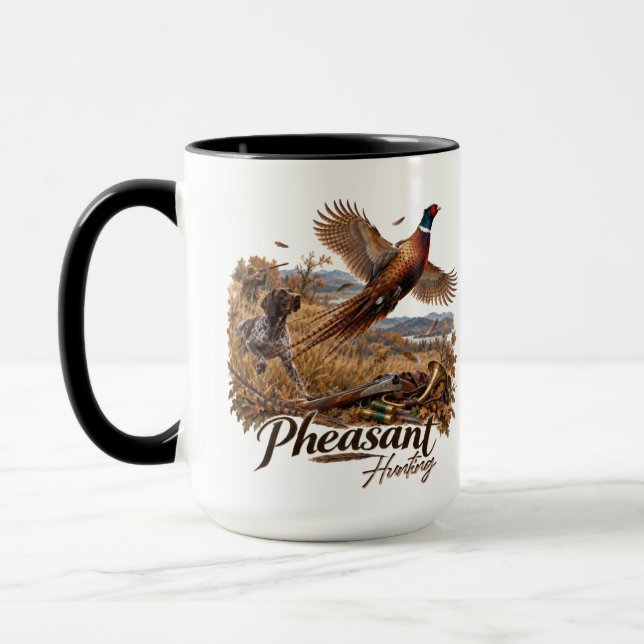 Tysk Korthårig Pointer - Jaktkollektion Mugg (Vänster)