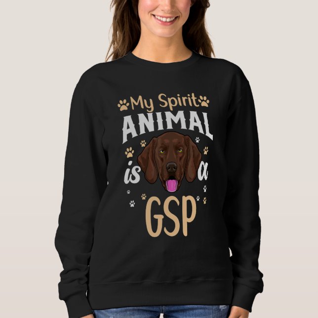 Tysk Korthårig Pointer Kläder Gsp Hund  2 T Shirt (Framsida)