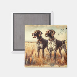 Tysk korthårig pointer magnet
