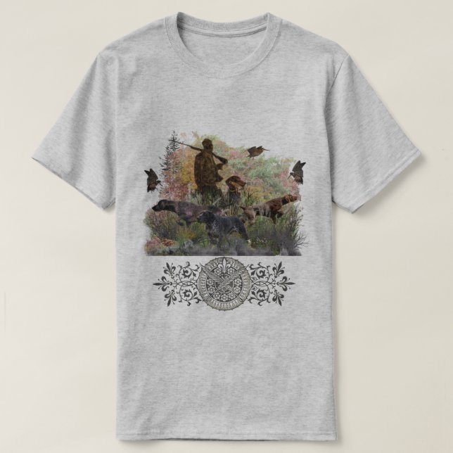 Tysk korthårig pointer t shirt (Design framsida)