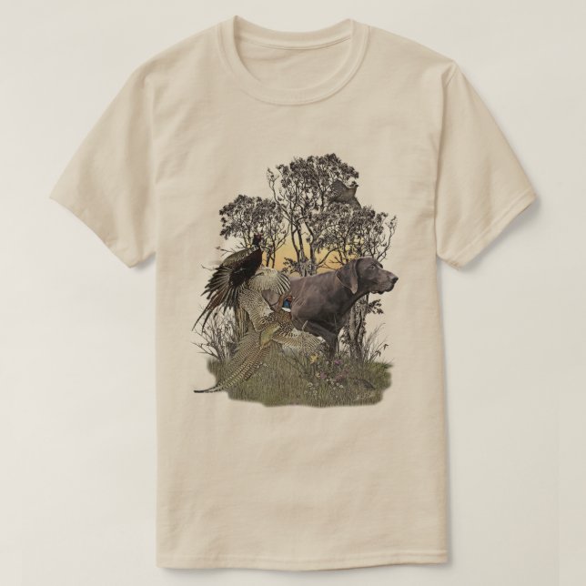 Tysk korthårig pointer t shirt (Design framsida)
