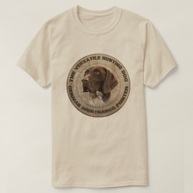 Tysk korthårig pointer t shirt (Design framsida)
