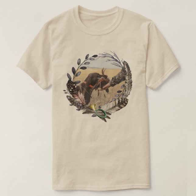 Tysk korthårig pointer t shirt (Design framsida)