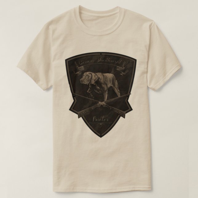 Tysk korthårig pointer t shirt (Design framsida)
