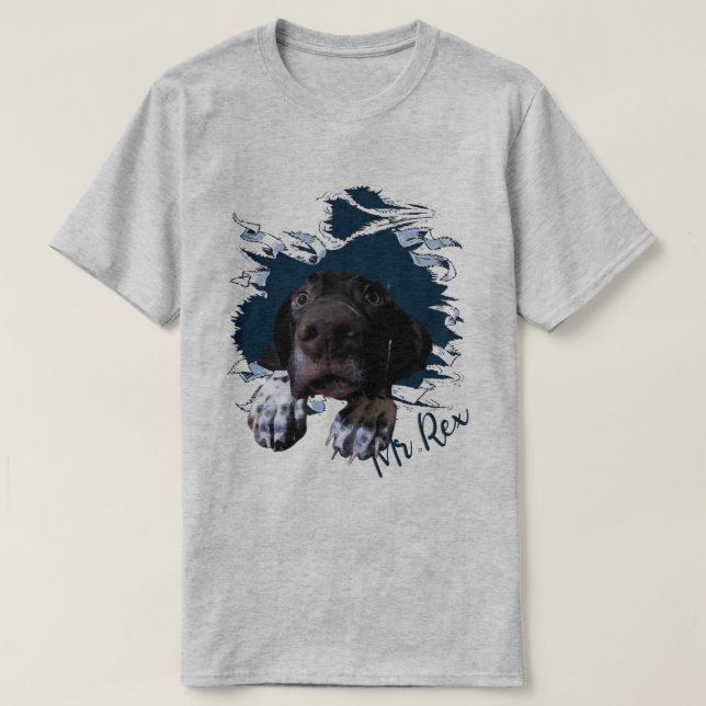 Tysk korthårig pointer t shirt (Design framsida)