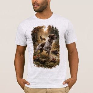 Tysk korthårig stående fågelhund t shirt