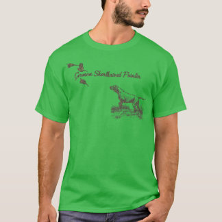 Tysk kortherad peinter-jakt 2 t shirt