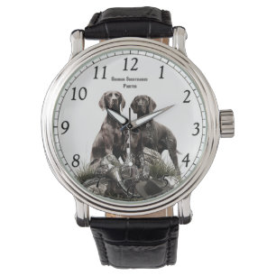 Tysk kortherad-pekare armbandsur
