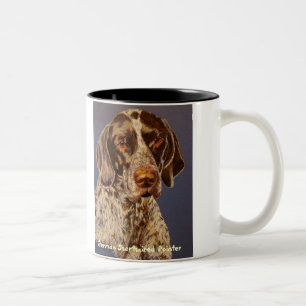 "Tysk kortherad pekare" Kaffe Mugg
