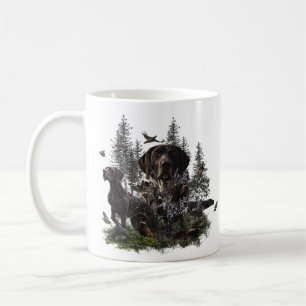 Tysk kortherad-pekare kaffemugg