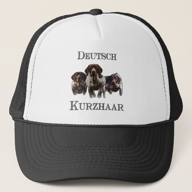 Tysk kortherad-pekare keps (Framsida)