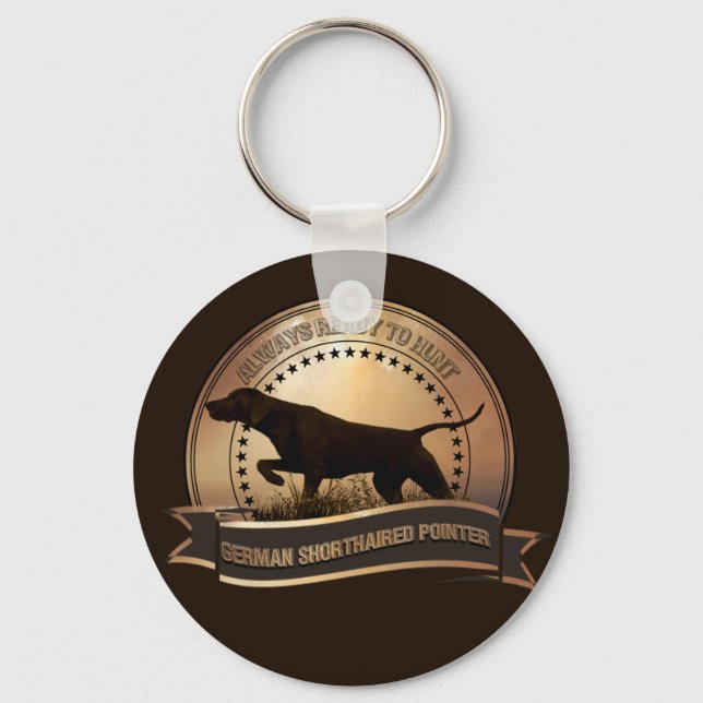 Tysk korthögtalare, ZACHAR-Poster Nyckelring (Framsida)