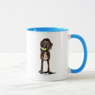 Tysk kortparad peinter-speltid mugg