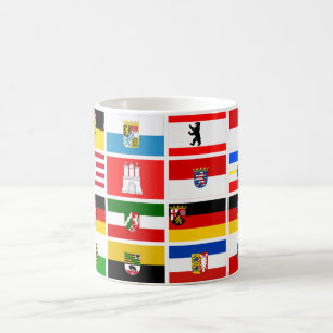 Tysk Laenderstatsflaggor Kaffemugg