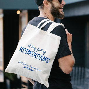 Tysk lärare Tote Bag Appreciation Teacher Tote Tygkasse