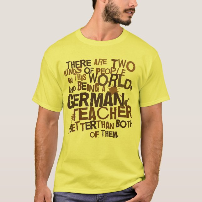 Tysk läraregåva tee (Framsida)