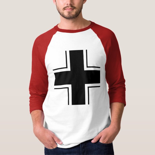 Tysk Luftwaffe balkan arg gradbeteckning Tee (Framsida)