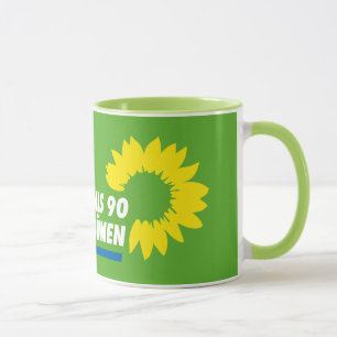 Tysk Miljöpartiet Mugg