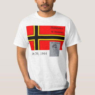 Tysk motståndsvärldskrig 2 tee shirt