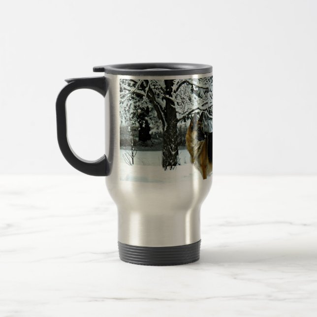 Tysk mugg för herdependlarekaffe (Vänster)