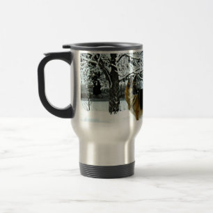 Tysk mugg för herdependlarekaffe