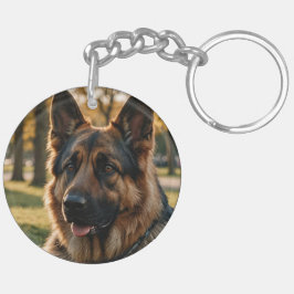 Tysk nyckelkedja för shepherd