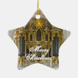 Tysk organjulprydnad julgransprydnad keramik