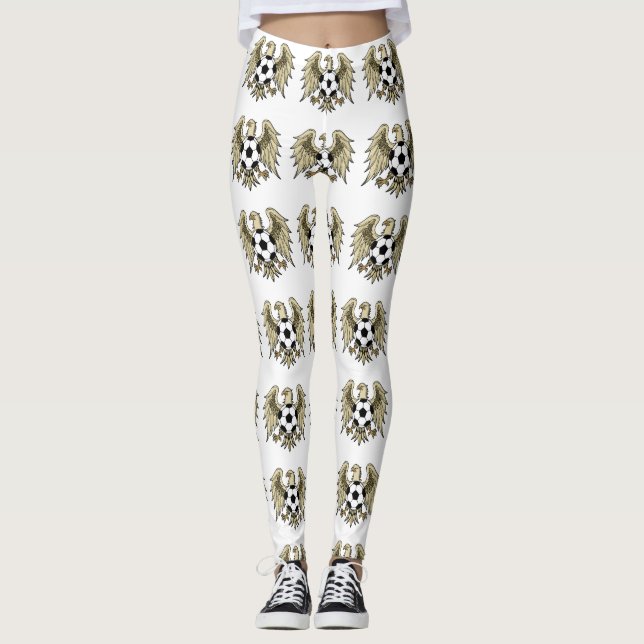 Tysk Örn med Vapenrock Leggings (Framsida)