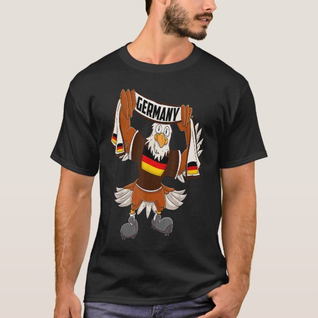 tysk örn t shirt (Framsida)