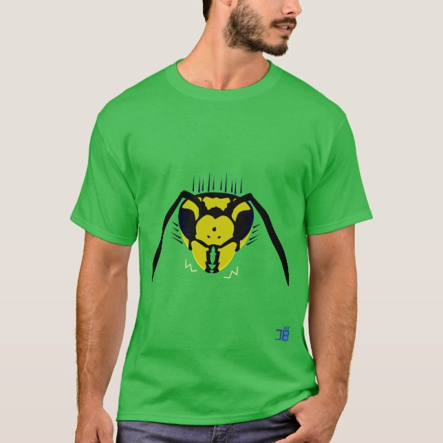 Tysk Papper Wasp T Shirt (Framsida)
