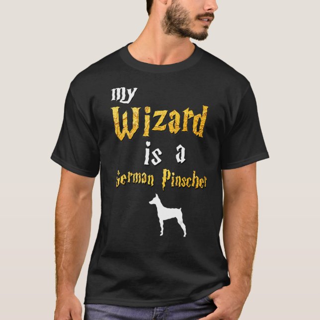 Tysk Pinscher German Pinscher T Shirt (Framsida)