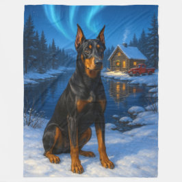 Tysk Pinscher Semester Fleecefilt