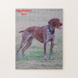 Tysk Poinerhund. Pussel