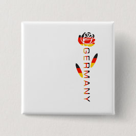 Tysk rosflagga knapp