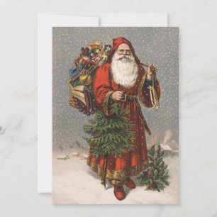 Tysk Santa julkort