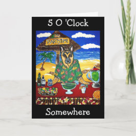 Tysk Schäferbartender Kort