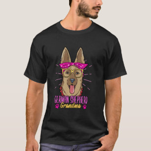 Tysk Schäferfarmor Pälsmamma Förälder Kärlek Hunda T Shirt